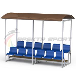 Купить Трибуна на 12 человек с козырьком в Эртиле 