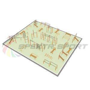 Купить Парковая площадка для Воркаут и WRK 6_76mm в Эртиле 