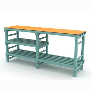 Купить Стол для бассейна, жесткий ПВХ, 1988х554х920 мм в Эртиле 
