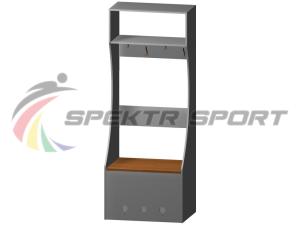 Купить Индивидуальное место хоккеиста (ЛДСП) ширина 800 мм в Эртиле 